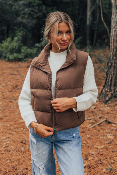 Golden Hour Puffer Vest