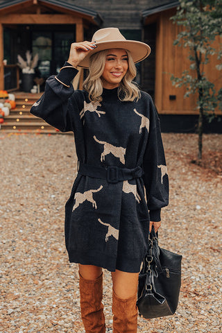 Sassy Black Sweater Dress – Truly Sassy Boutique