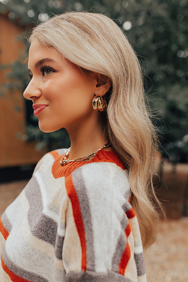 Rare Dream Hoop Earrings In Gold