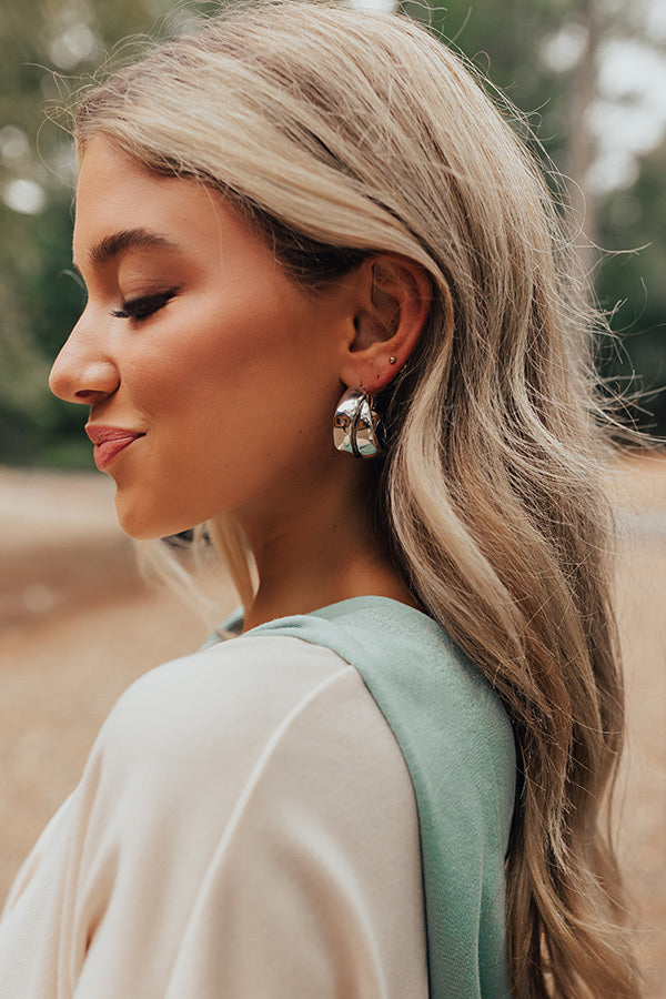 Rare Dream Hoop Earrings In Silver