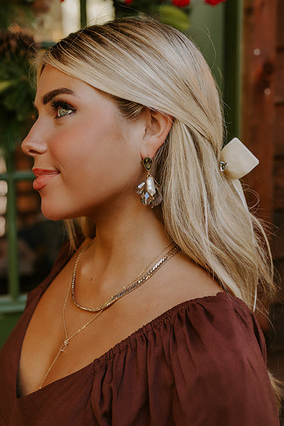 Clearwater Cruise Beaded Earrings • Impressions Online Boutique