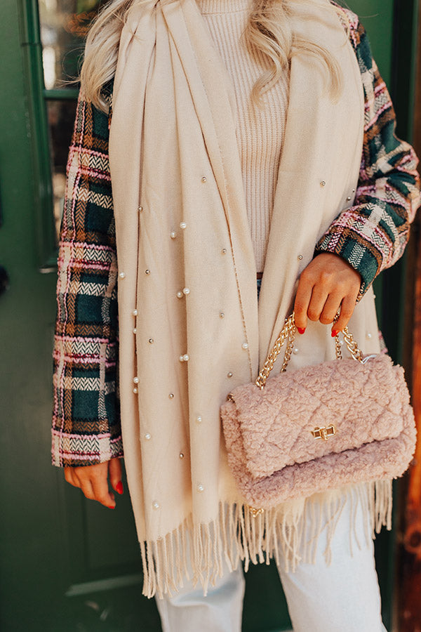 Blazer and Leopard Scarf - Pretty In Her Pearls