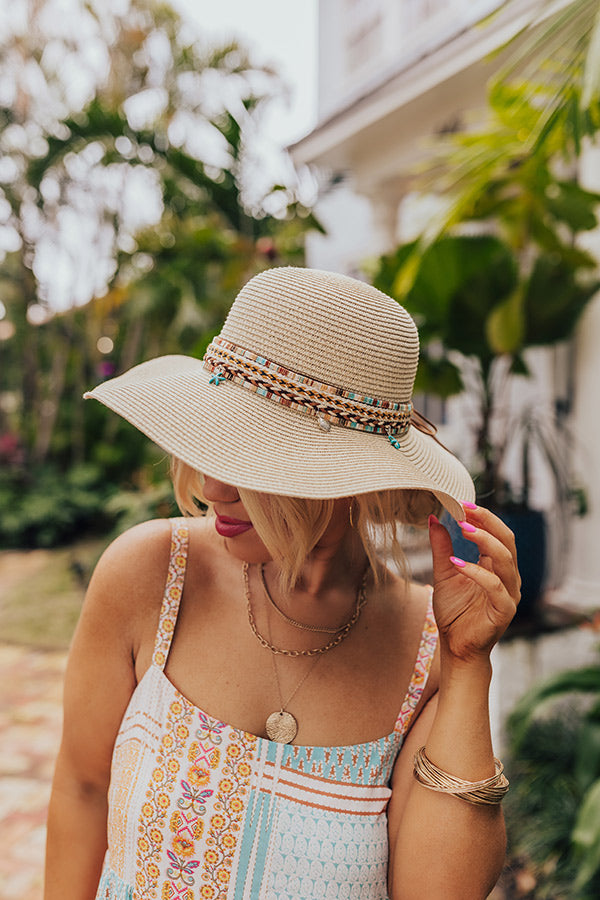 Loving The Sun Raffia Hat