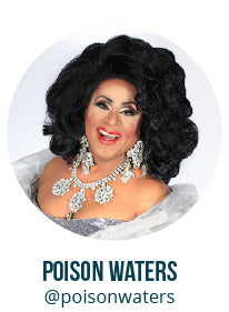 Virtual Drag Queen Bingo with Poison Waters