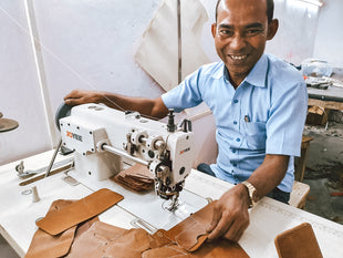 Handcrafted India Leather Purses