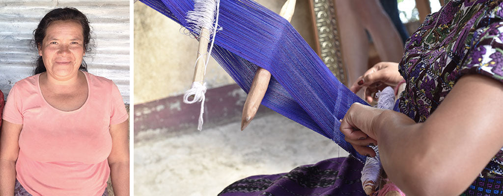 Hand loomed Guatemalan fabric