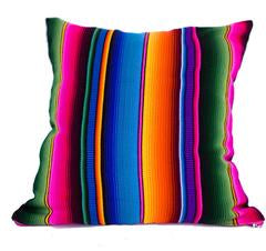 striped baja pillow 