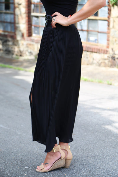 The Chic Pleat [Maxi Skirt] - The Rage