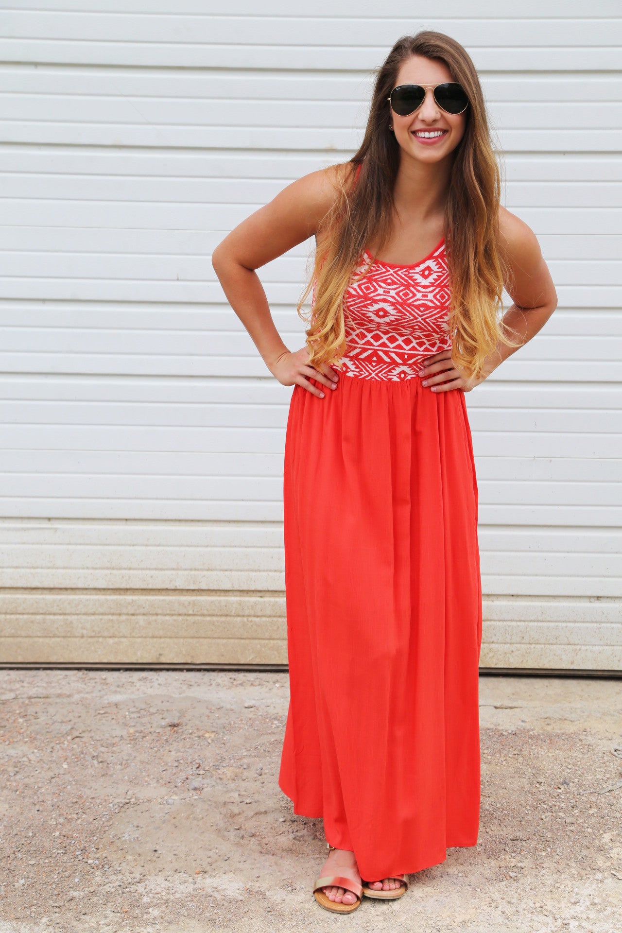 You Look So Good In Ombre Maxi - The Rage
