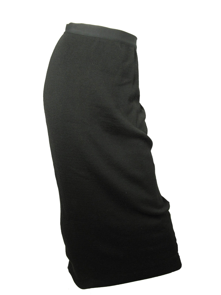 YOHJI YAMAMOTO black skirt with pockets – A R C H I V E