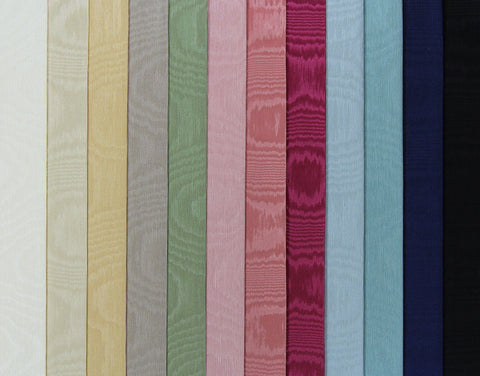 Moire Fabric Colour Options