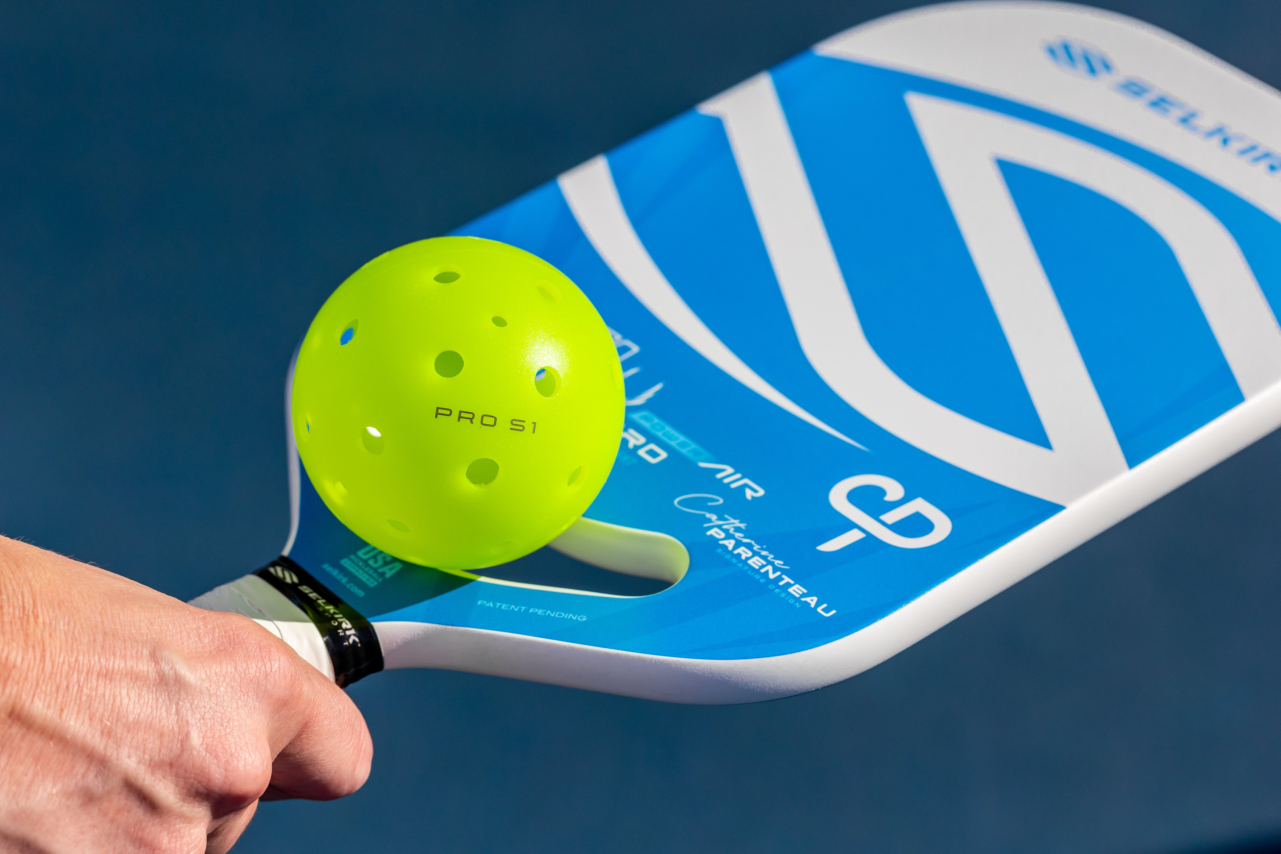 The Pro S1 pickleball has consistent flight