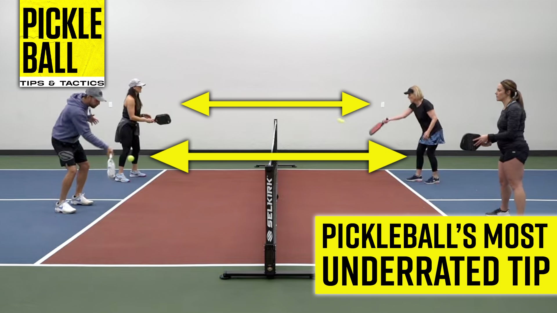 Using proper breathing techniques can improve your pickleball game.