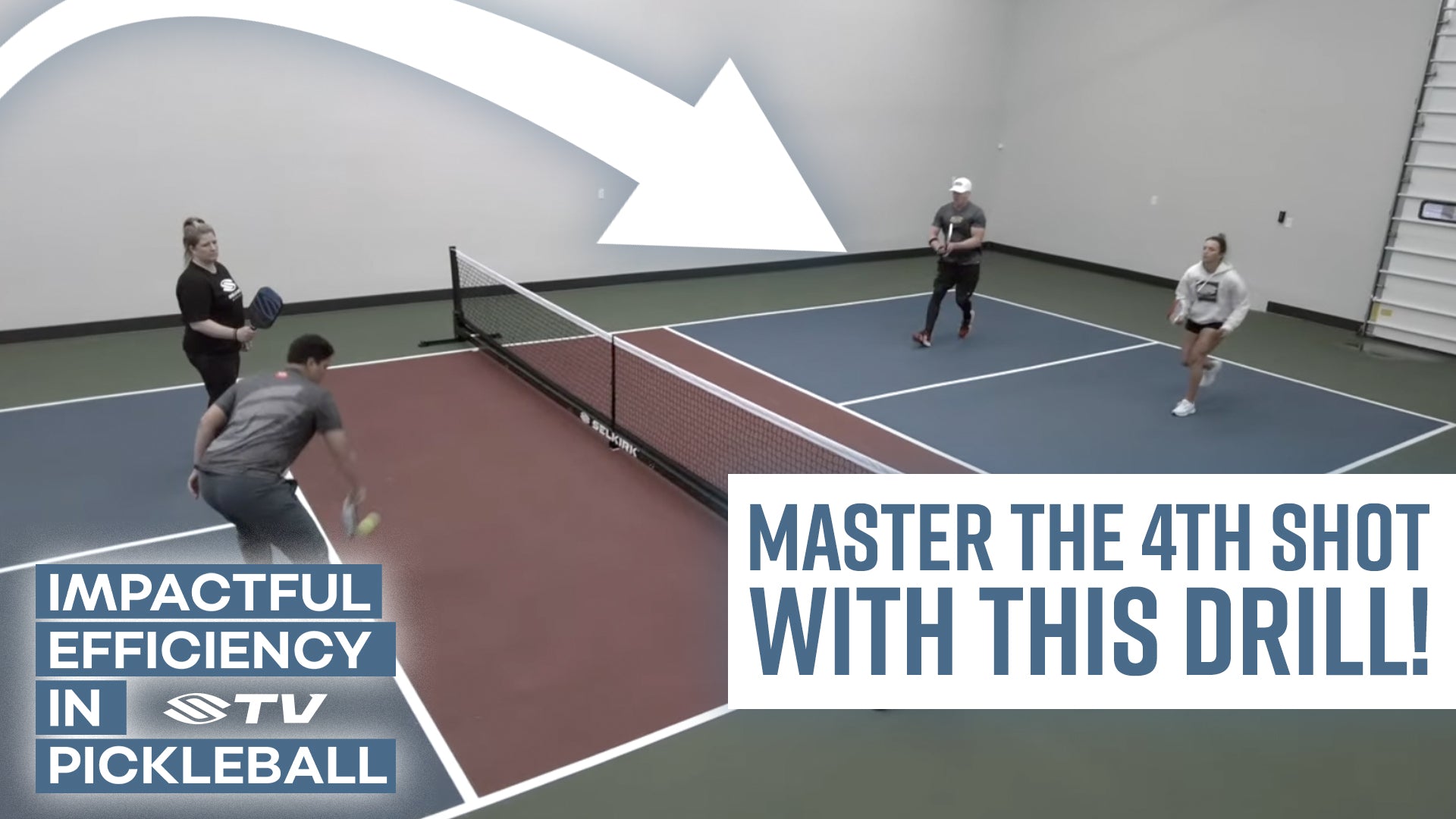 Athena Trouillot shares tips for unlocking the pickleball fourth shot.