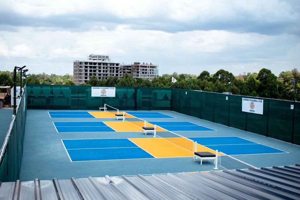 Nairobi Pickleball Club has four dedicated courts