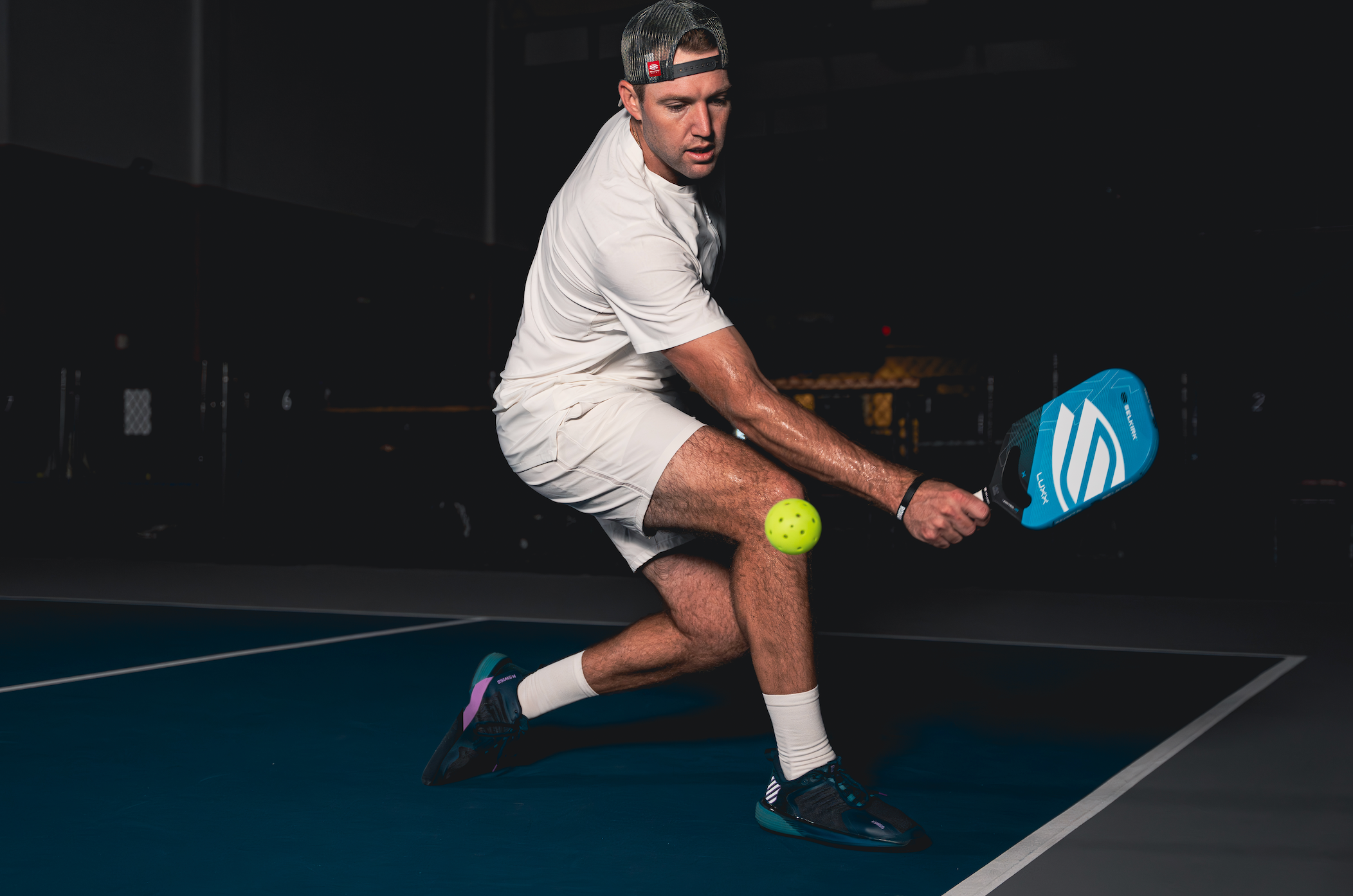 Jack Sock uses the Luxx Control Air as his paddle of choice