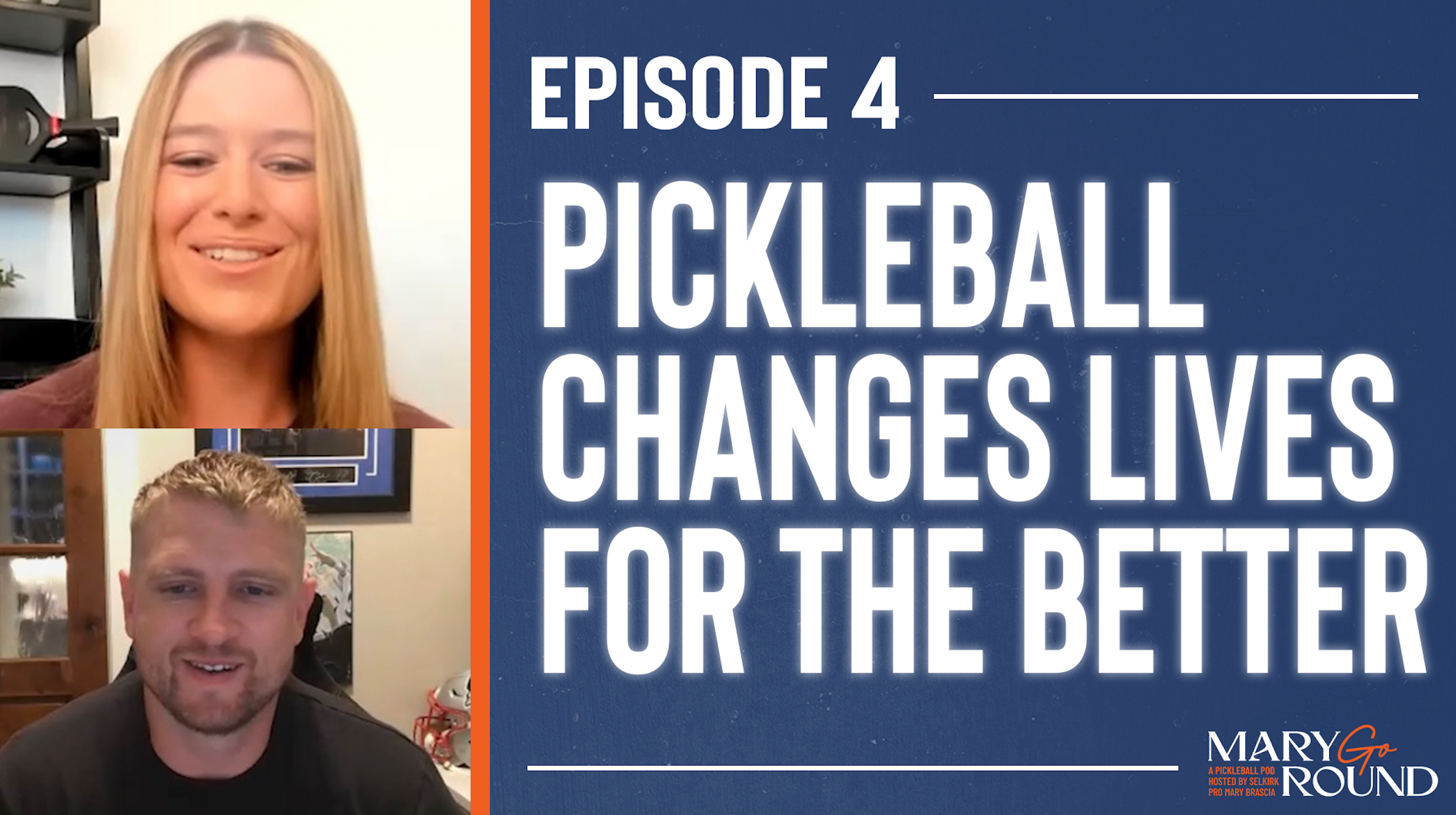 Mary Brascia and former NFL footballer Shea McClellin discuss how pickleball can change your life