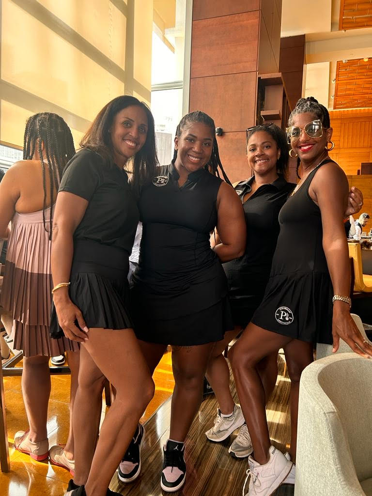 Aisha Stith, Stephanie Allen-Tunsil, SunJa Leon, and Lauren N’Namdi founded Pickleballin' Lifestyle Club to welcome diversity in the sport.