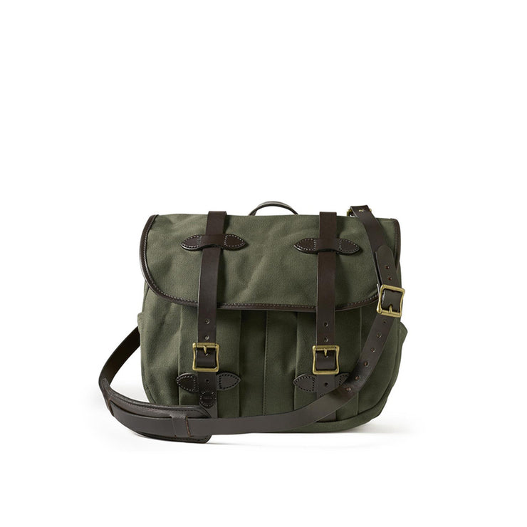 Filson Medium Field Bag Rugged Twill - Otter Green – Caine Clothiers