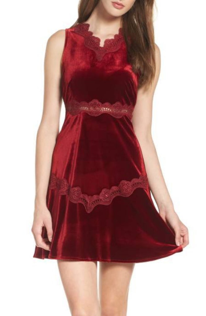 foxiedox velvet dress