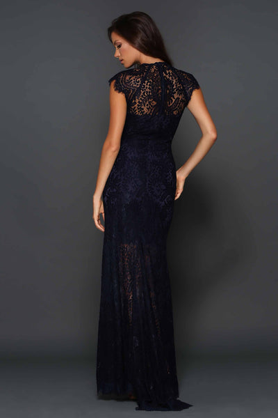 Demi Gown in Navy by Elle Zeitoune RENTAL  The Fitzroy