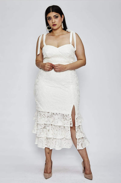 Mila Slip Dress in Ivory by Lexi - RENTAL – The Fitzroy