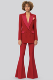 Bianca Suit in Crimson by Hebe Studio - RENTAL