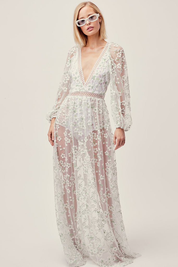 eclair maxi dress for love and lemons