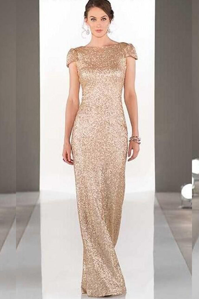 champagne sequin dresses