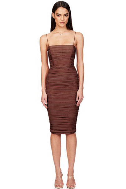 Mecca Midi in Chocolate by Nookie - RENTAL – The Fitzroy
