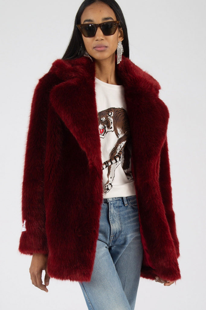 jakke faux fur