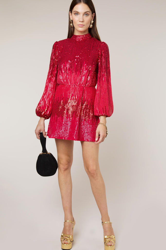 rixo london sequin dress