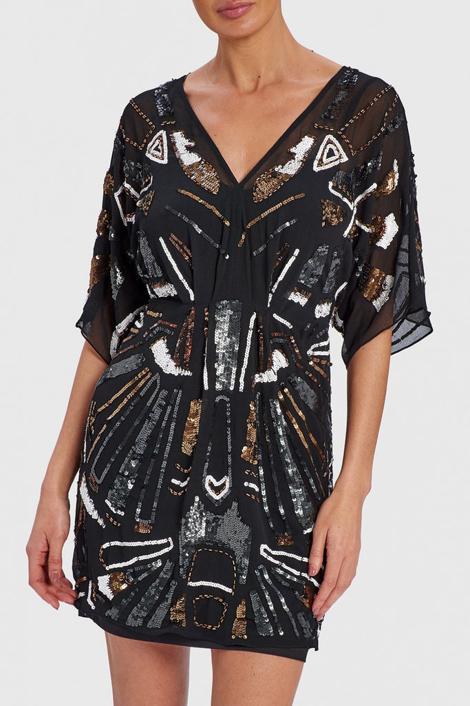 sequin gatsby dress