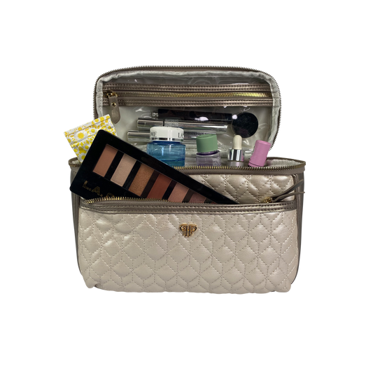 Classic Train Case - Natural Luster