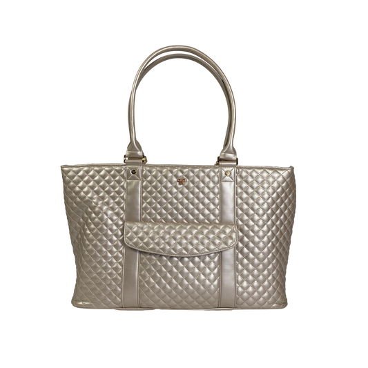 VIP Travel Tote - Pearl Quilted