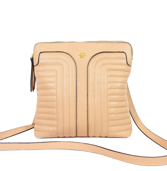 Litt Crossbody Bag - Quilted Nude