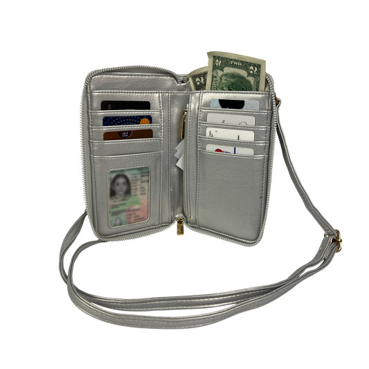 Môr Phone Crossbody- Platinum