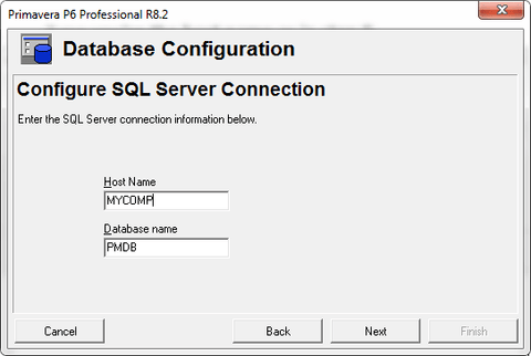 Install Primavera P6 with SQL server Paracon Consultants