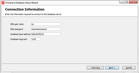 Install Primavera P6 with SQL server Paracon Consultants