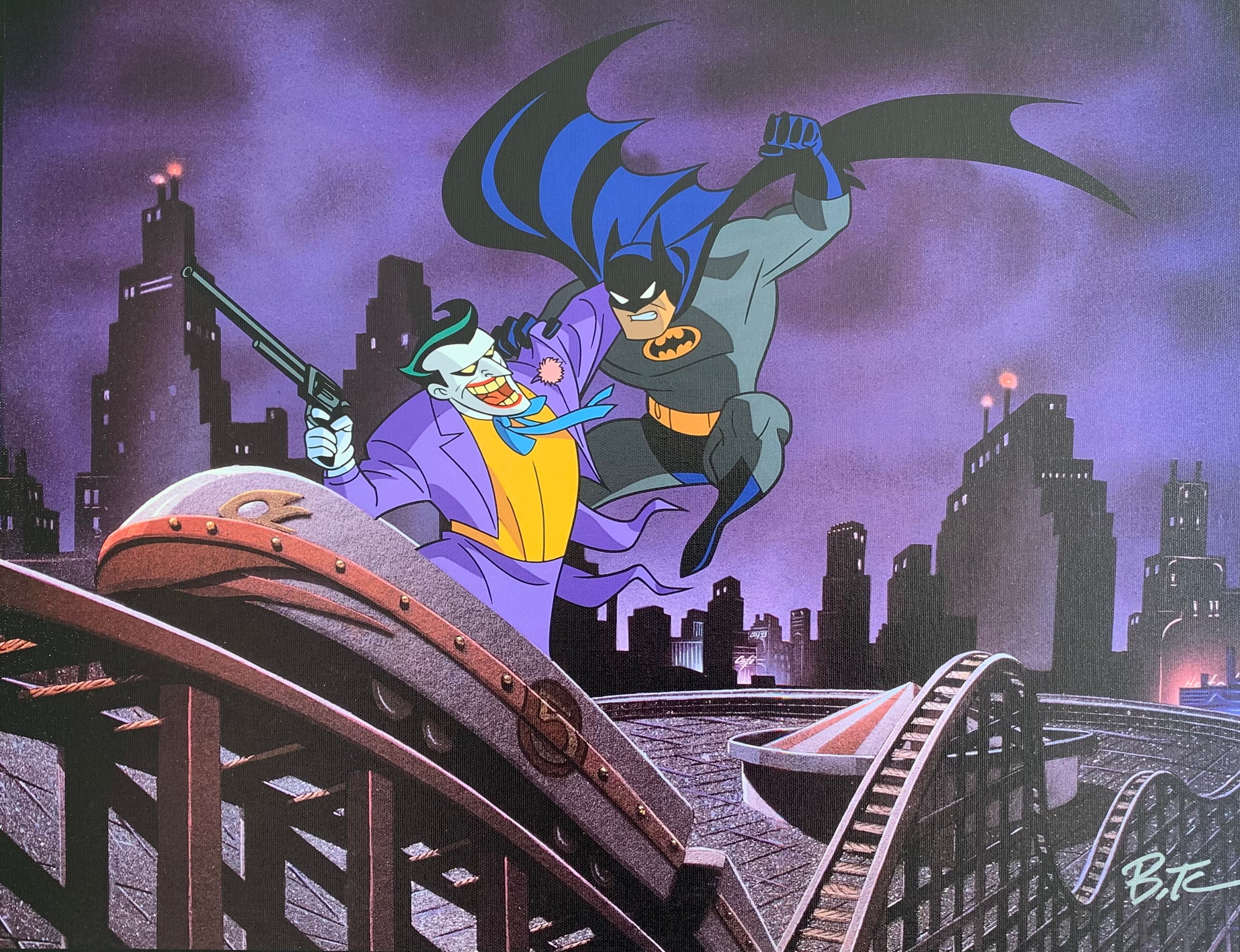 Classic Joker - DC Comics Art By Warner Bros. Studios – Disney Art On Main  Street