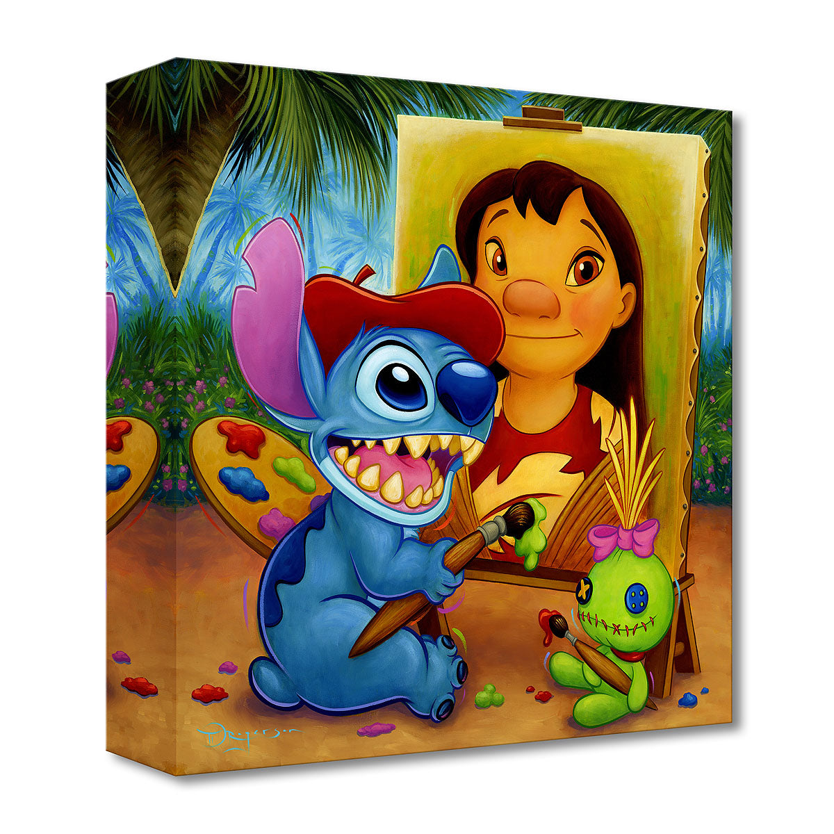 Disney Lilo & Stitch Painting Style Pad - tokopie