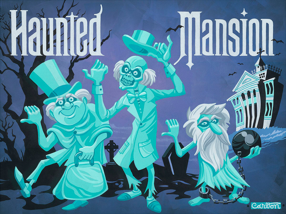 Haunted Mansion - Disney Limited Edition By Rodel Gonzalez