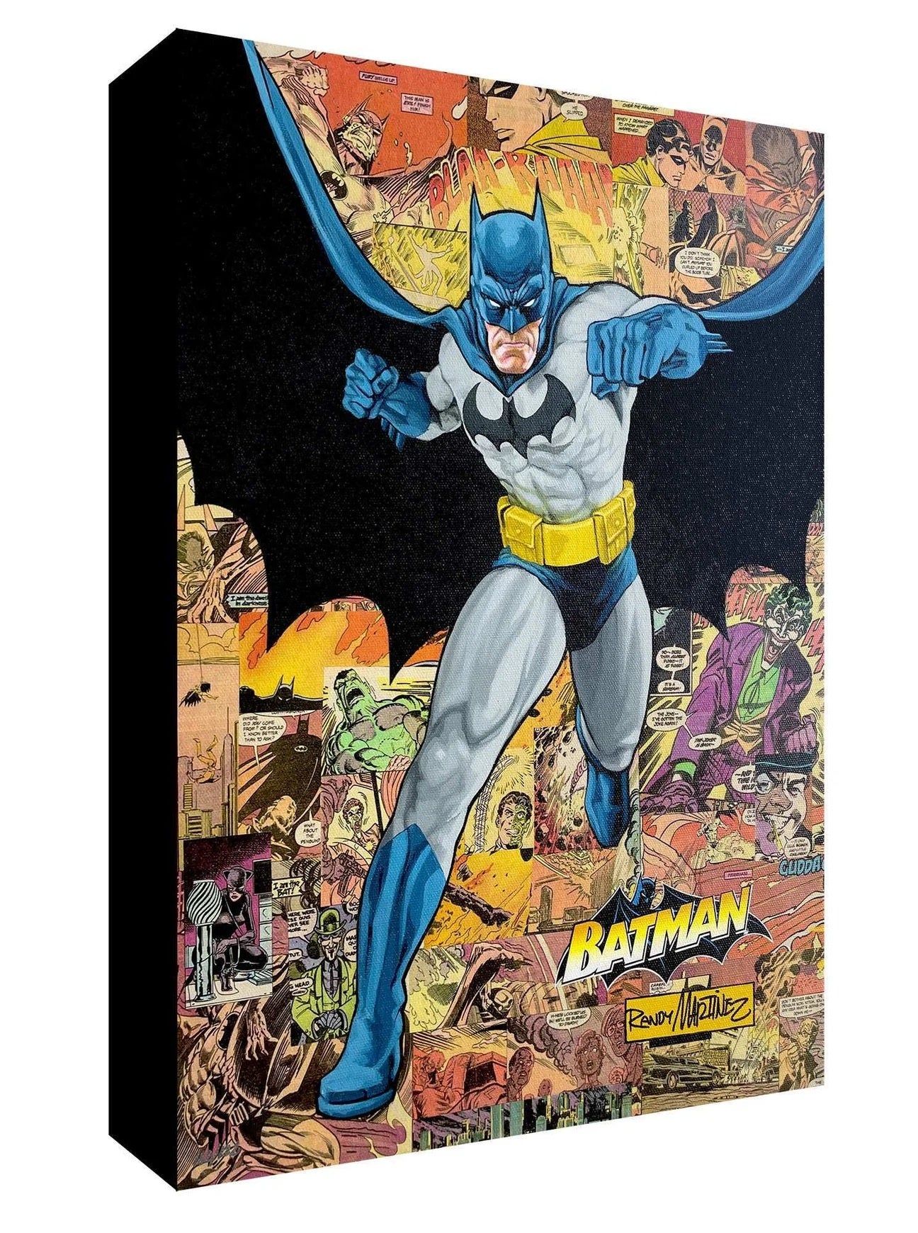 Batman Legacy - DC Comics Gallery Wraps By Randy Martinez – Disney Art On  Main Street