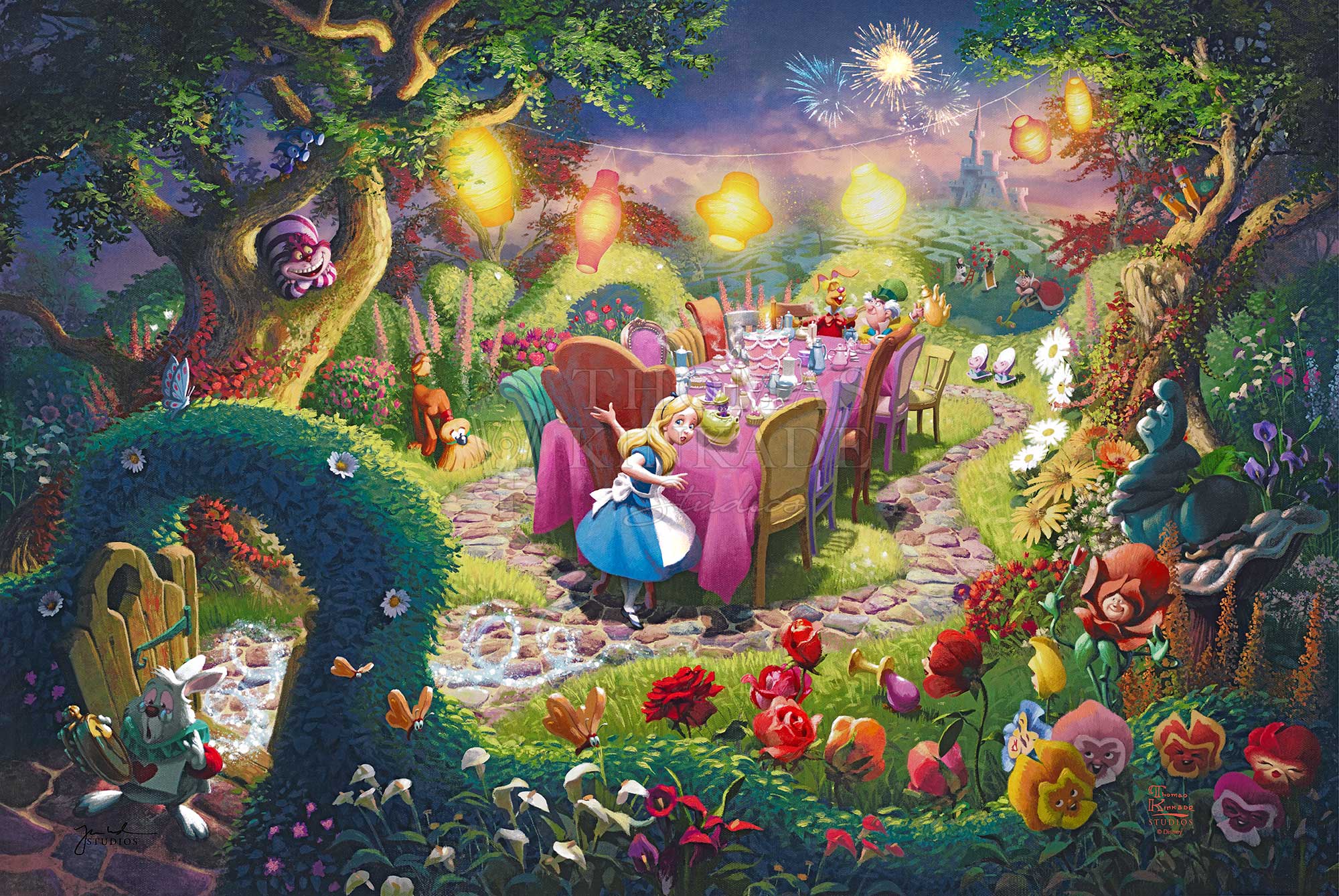 Visit Alice in Wonderland at Mad Hatter Tea Party - Hello Woodlands