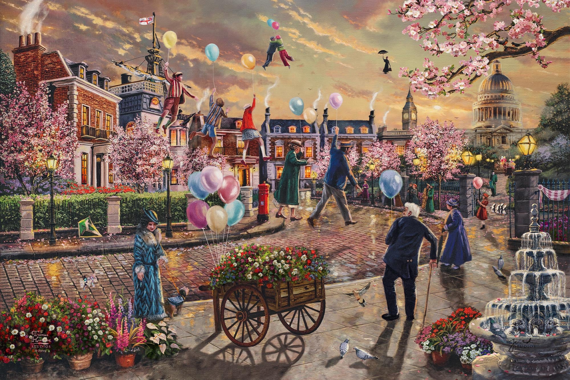 DLR - Disney Art on Wrapped Canvas - Fantasia by Thomas Kinkade Studio —  USShoppingSOS