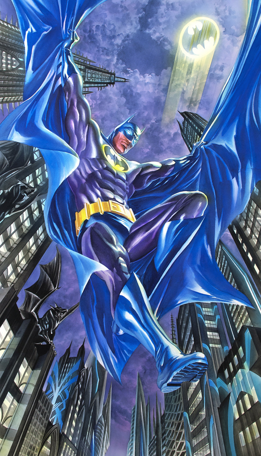 Dark Knight Detective - DC Comics Art By Alex Ross – Disney Art On Main  Street