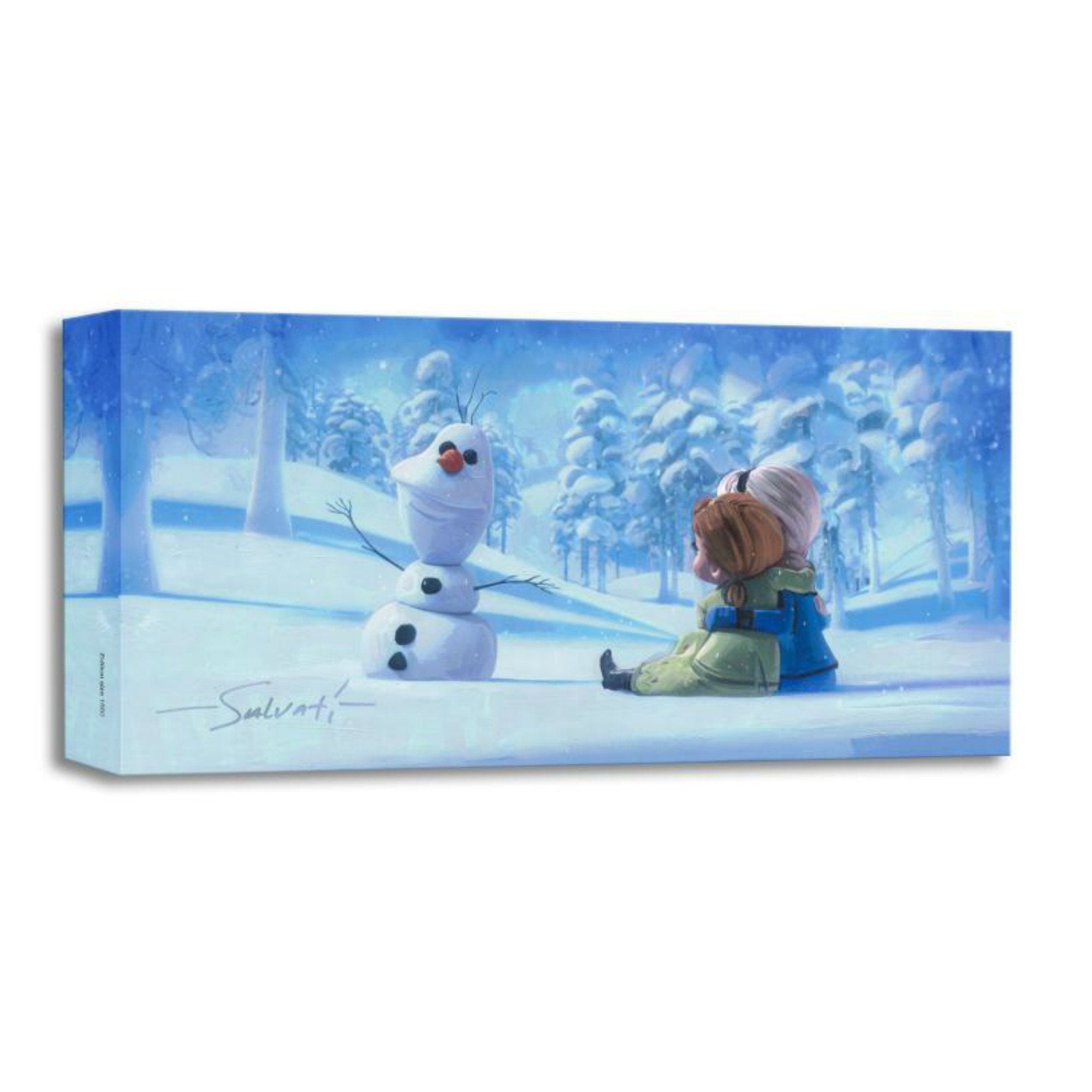 True Love's Embrace - Disney Treasures On Canvas By Tom Matousek