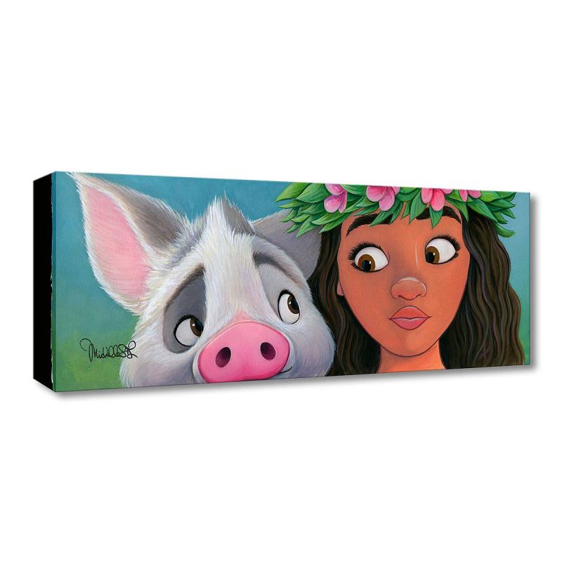 Moana Sidekick Disney Treasures On Canvas By Michelle St Laurent