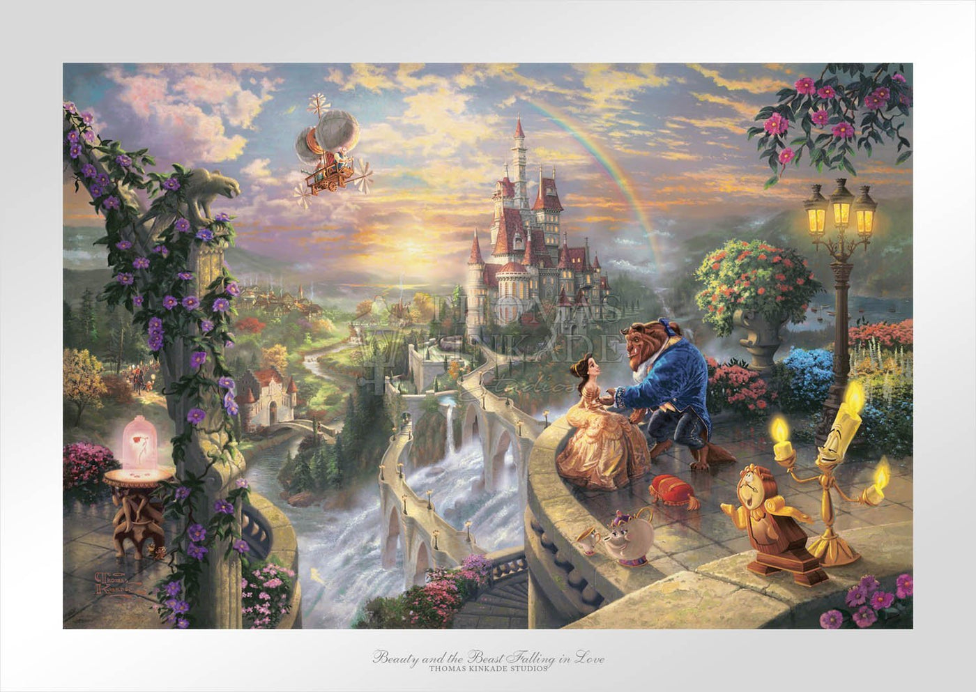 Beauty And The Beast Falling In Love Limited Edition Paper