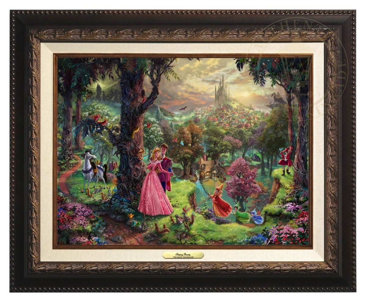 Alice in Wonderland - Limited Edition Canvas By Thomas Kinkade Studios –  Disney Art On Main Street